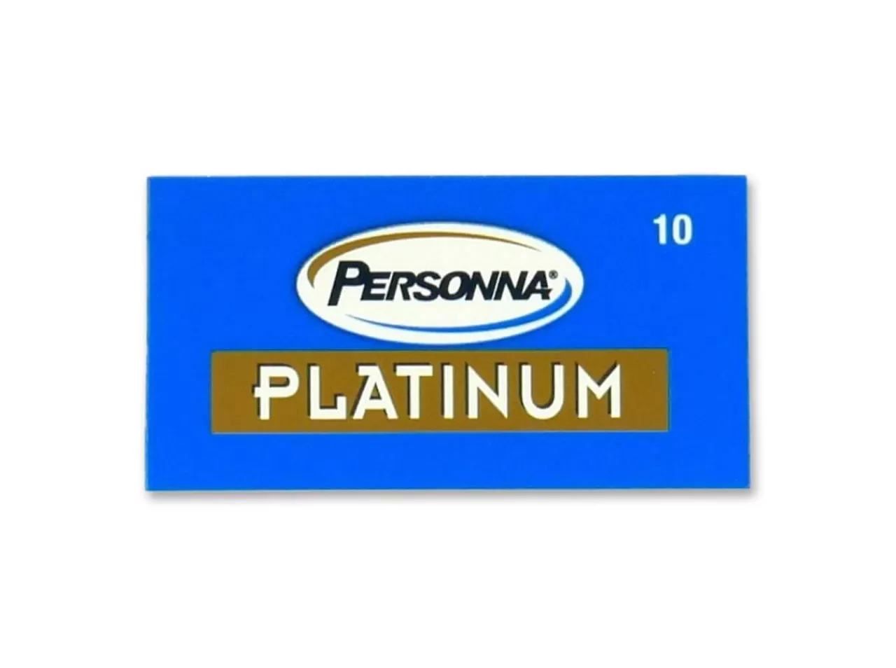 Personna Zubehör<10 Platinum Red Double Edge Rasierklingen