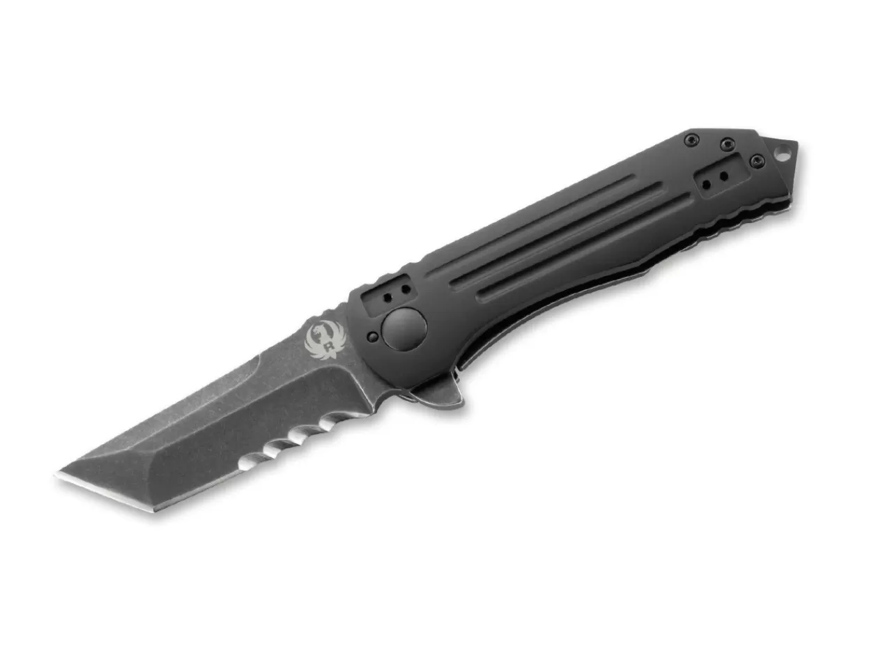 Ruger 2-Stage Compact Serrated Flash Sale