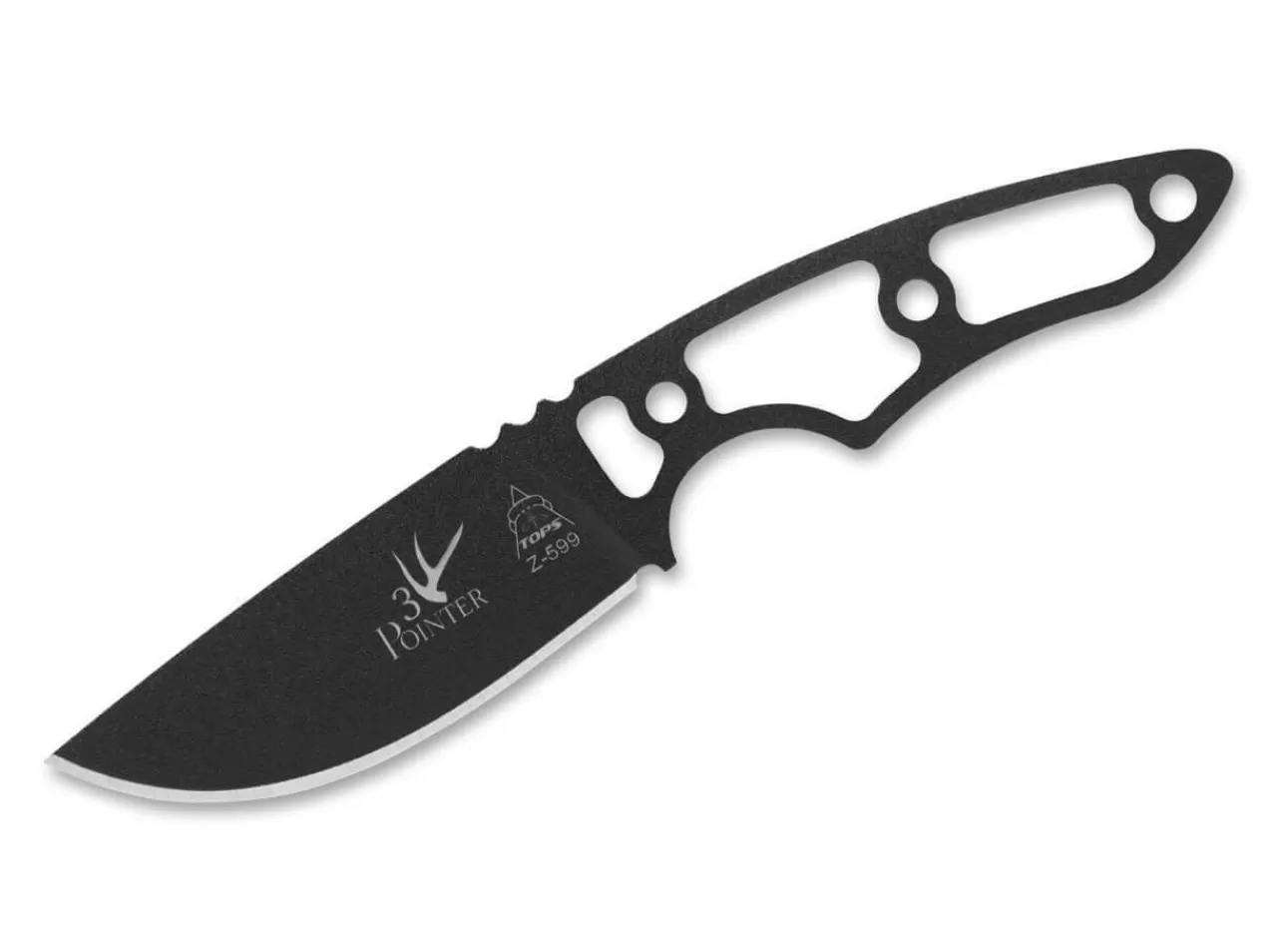 TOPS Knives Outdoormesser<3 Pointer Skeletonized