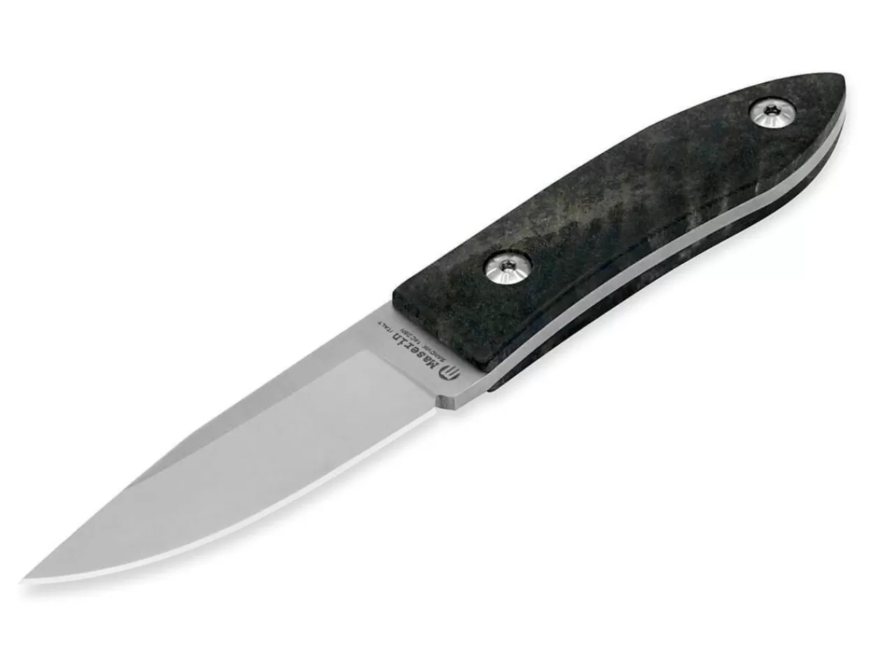 Maserin Edc-Messer<Am22 Poplar Burl Black