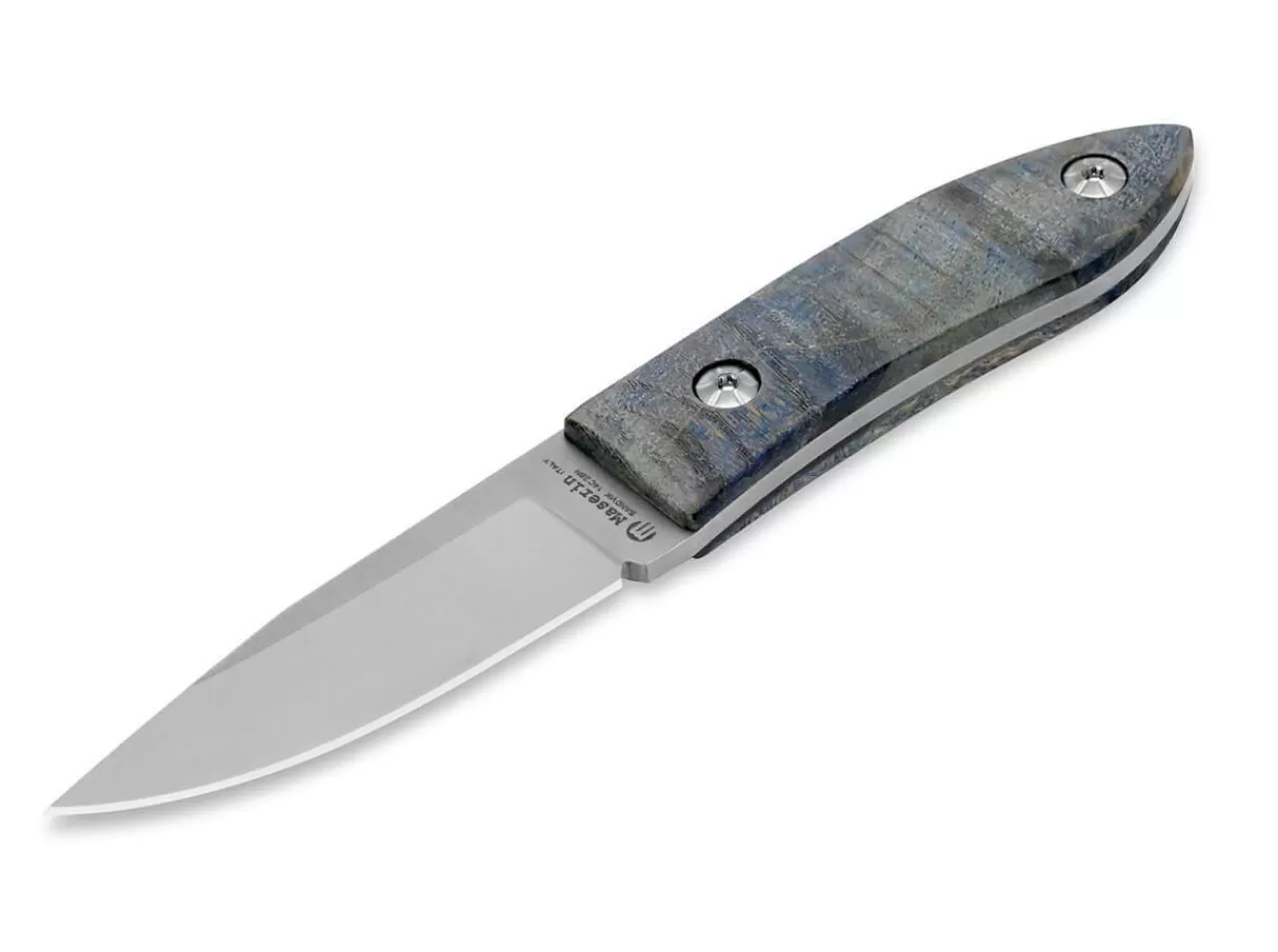 Maserin Edc-Messer<Am22 Poplar Burl Blue