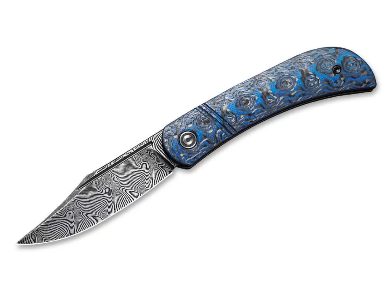 CIVIVI Appalachian Drifter Damascus G10 Cf Blue Outlet