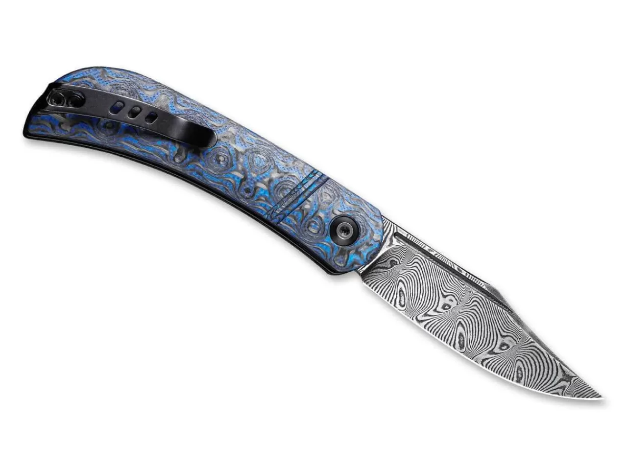 CIVIVI Appalachian Drifter Damascus G10 Cf Blue Outlet