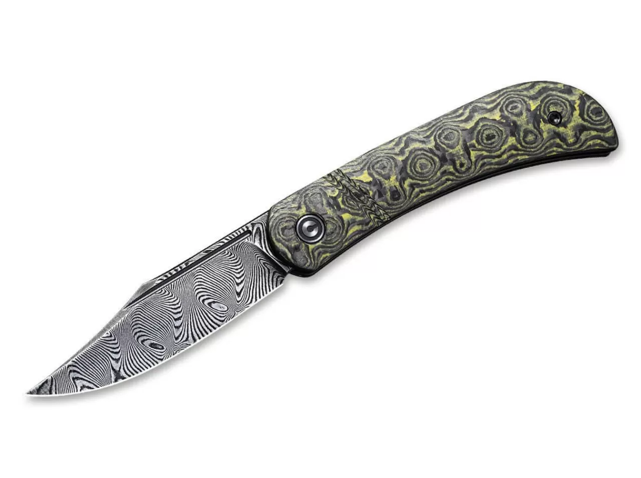 CIVIVI Appalachian Drifter Damascus G10 Cf Yellow Best