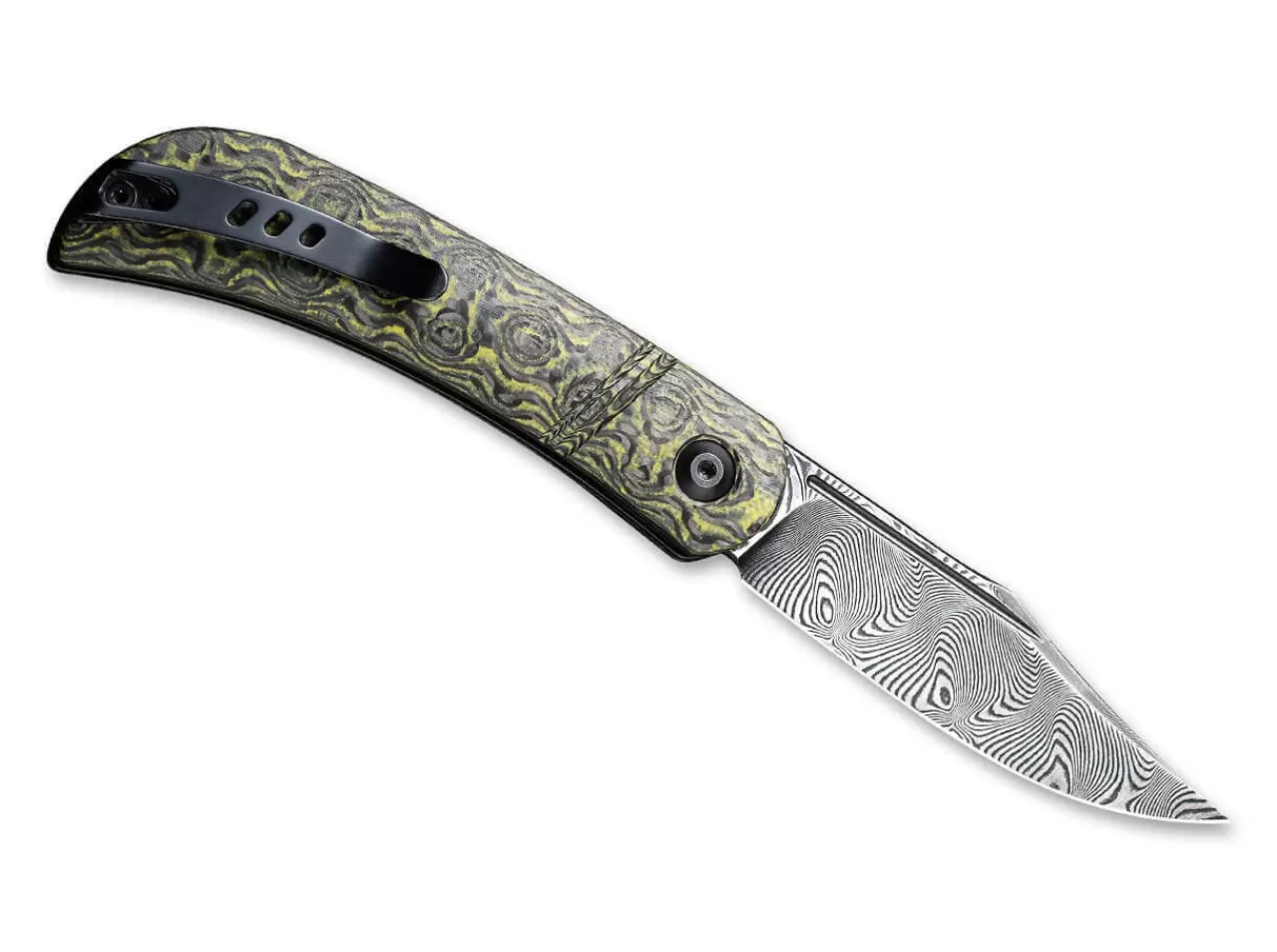 CIVIVI Appalachian Drifter Damascus G10 Cf Yellow Best