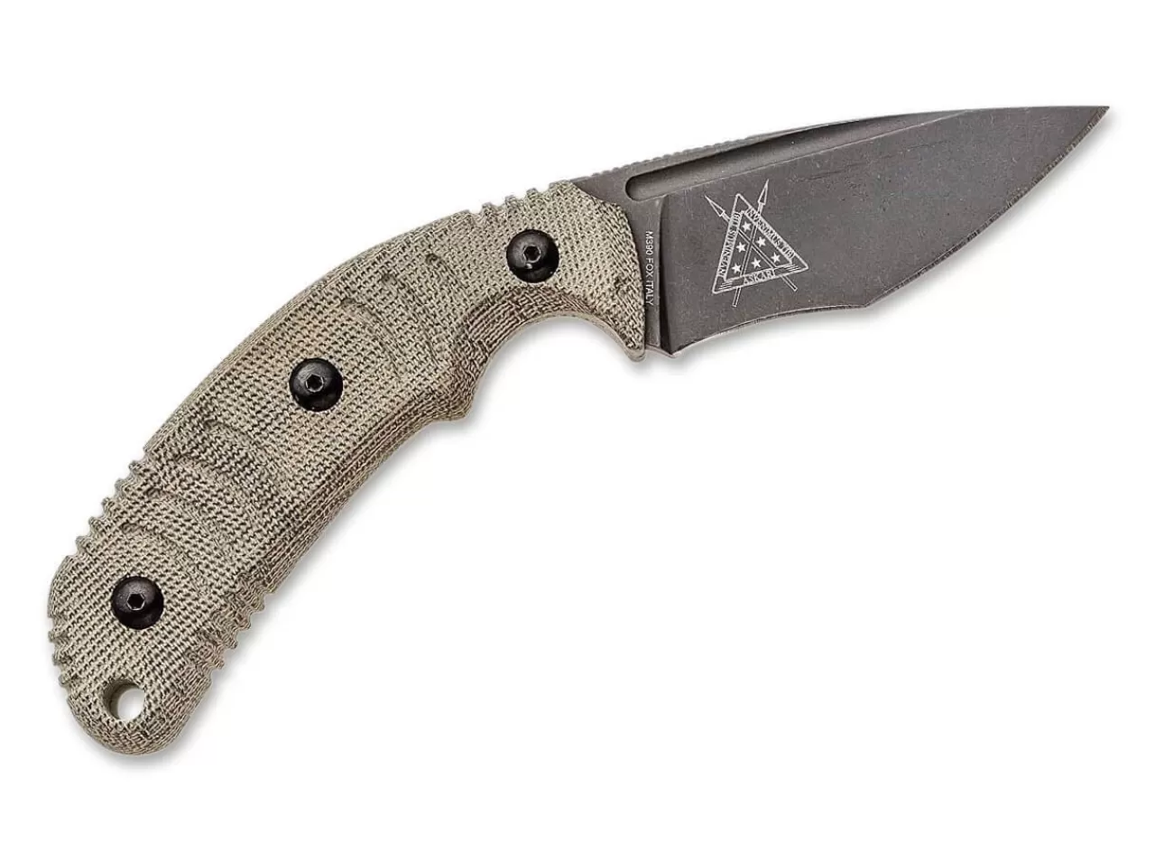 Bastinelli Knives Einsatzmesser<Askari Micarta Green