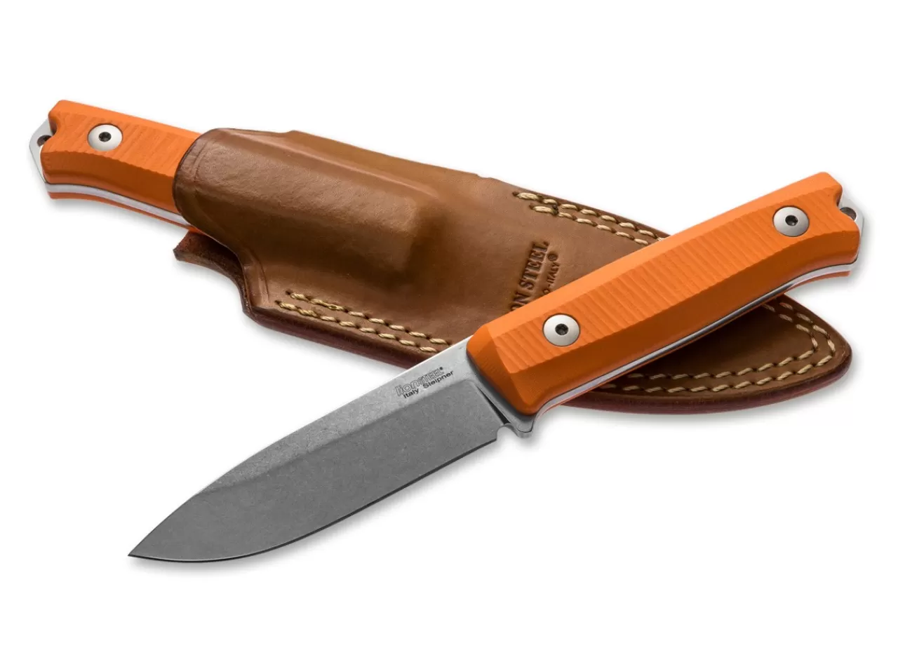 LionSteel Jagdmesser<B40 G10 Orange