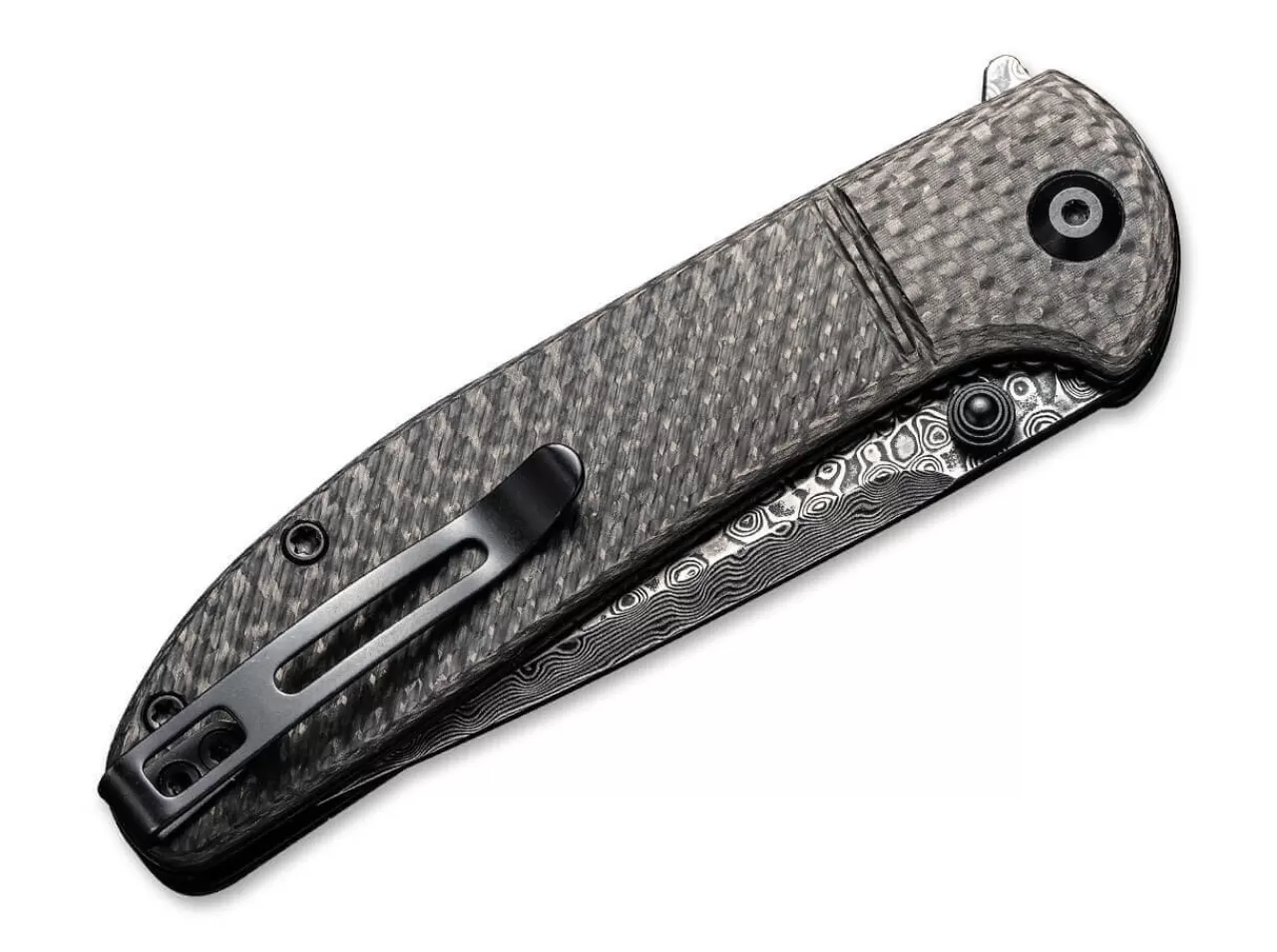 CIVIVI Badlands Vagabonds Damascus Carbon Black Flash Sale