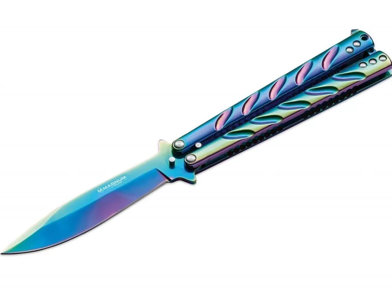 Magnum Balisong Rainbow New