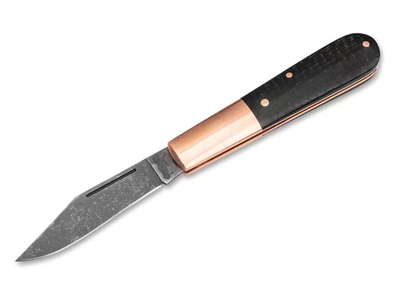 Böker Manufaktur Solingen Barlow Copper Integral Micarta Cheap