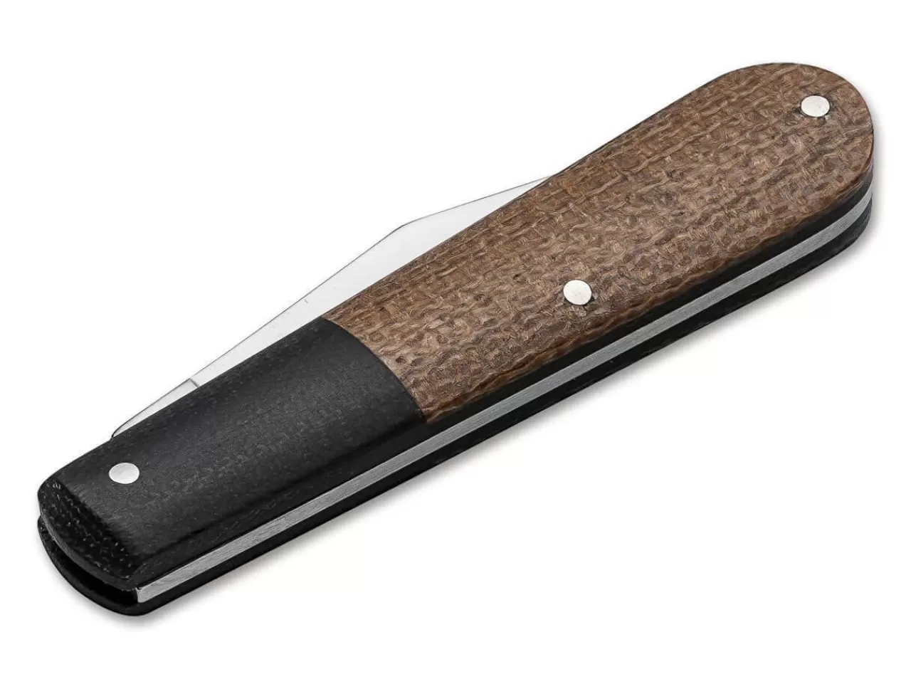 Böker Manufaktur Solingen Barlow Integral Jute Micarta Braun Cheap