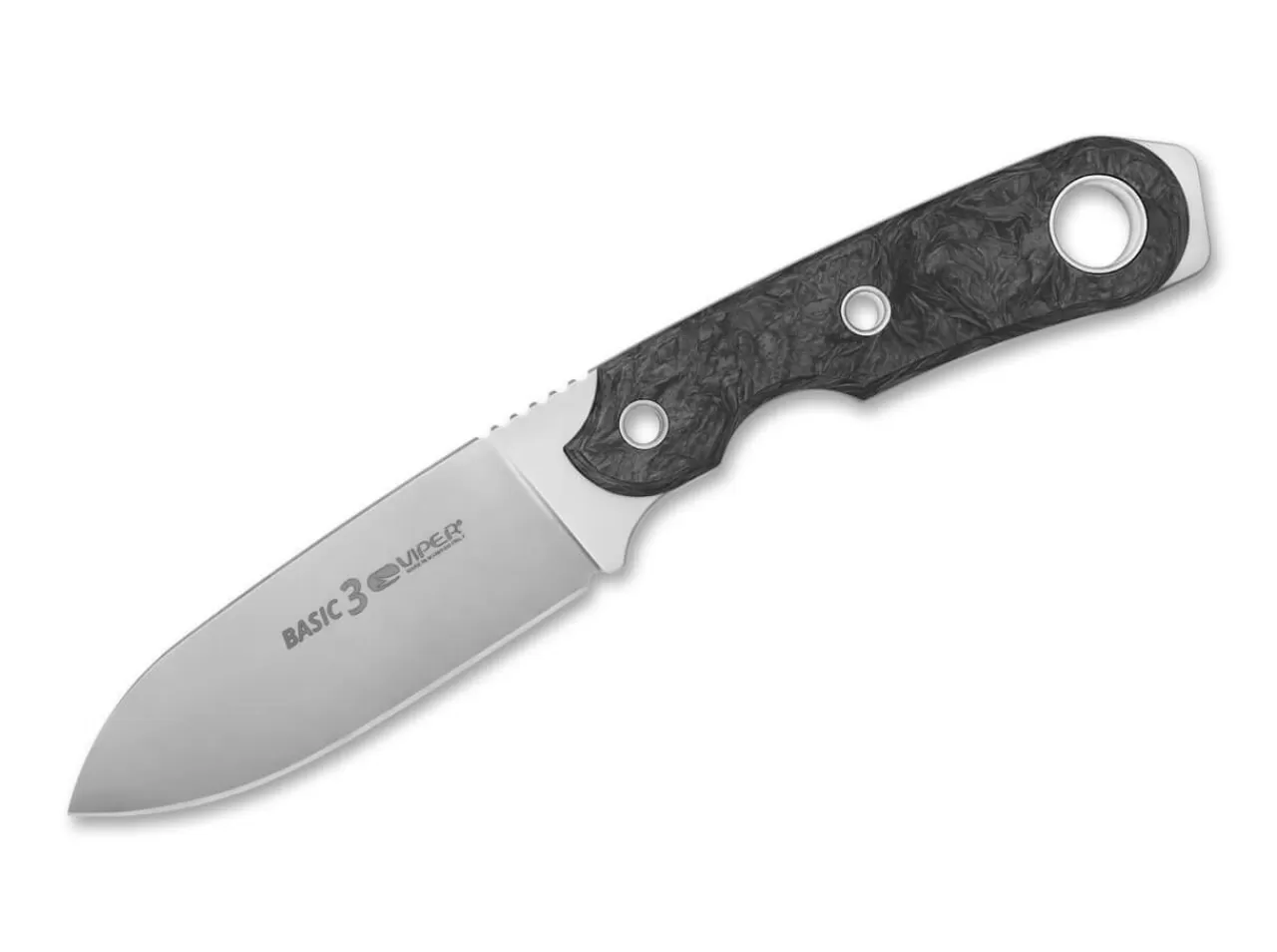 Viper Edc-Messer<Basic 3 Magnacut Marble Cf