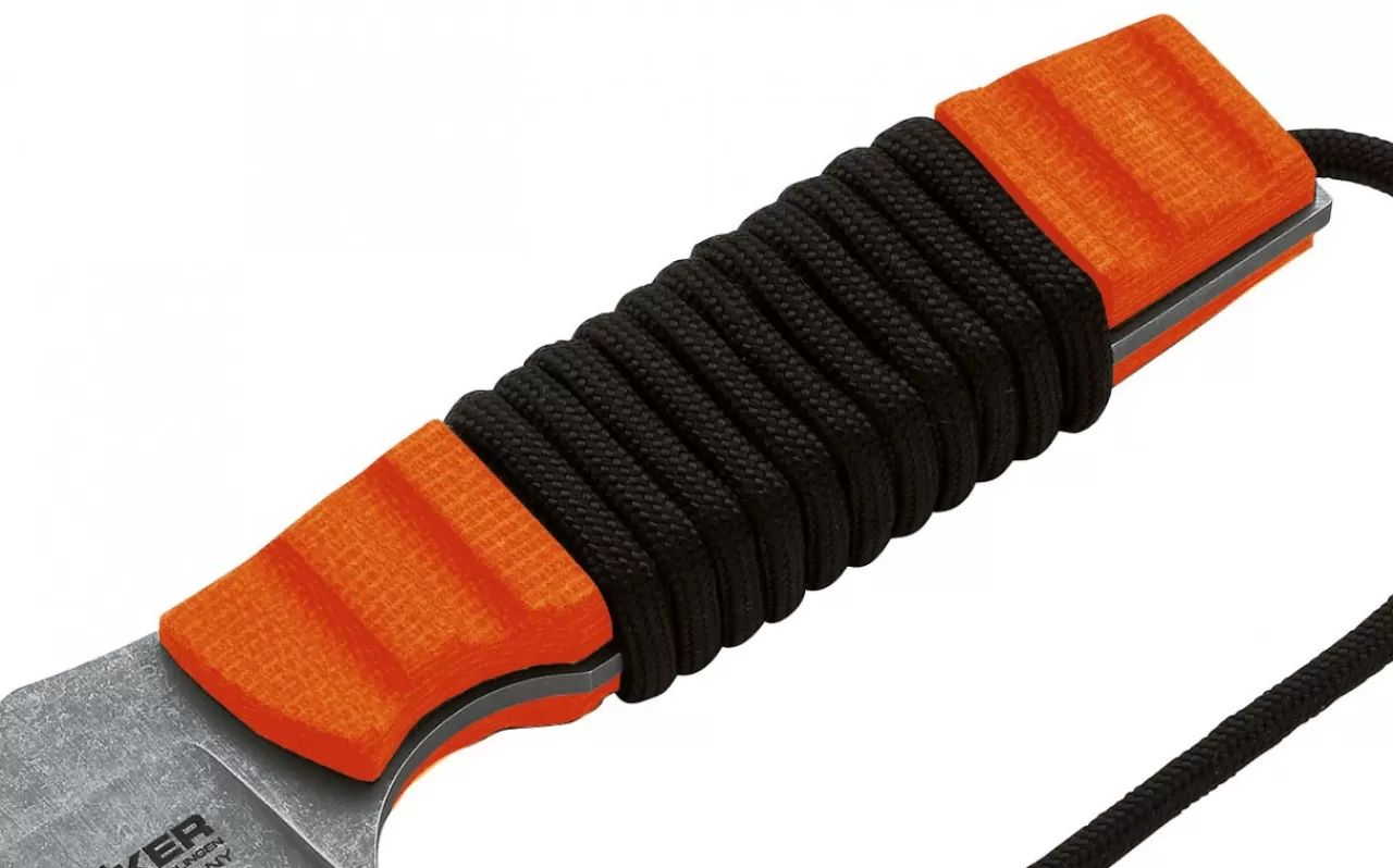 Böker Manufaktur Solingen Zubehör<Bender Micarta Griffschalen Orange