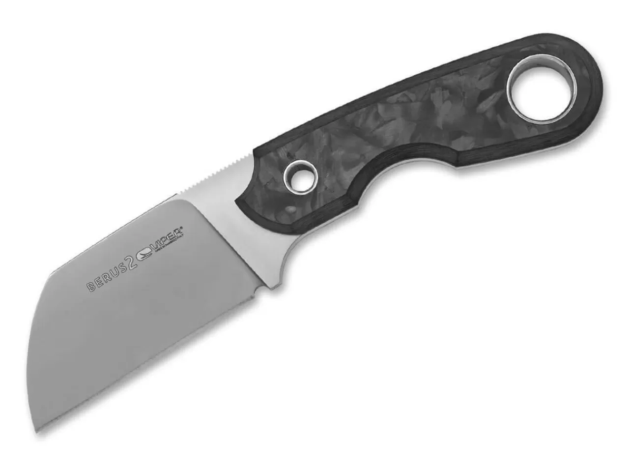 Viper Edc-Messer<Berus 2 Sheepfoot Marbled Carbon Fiber