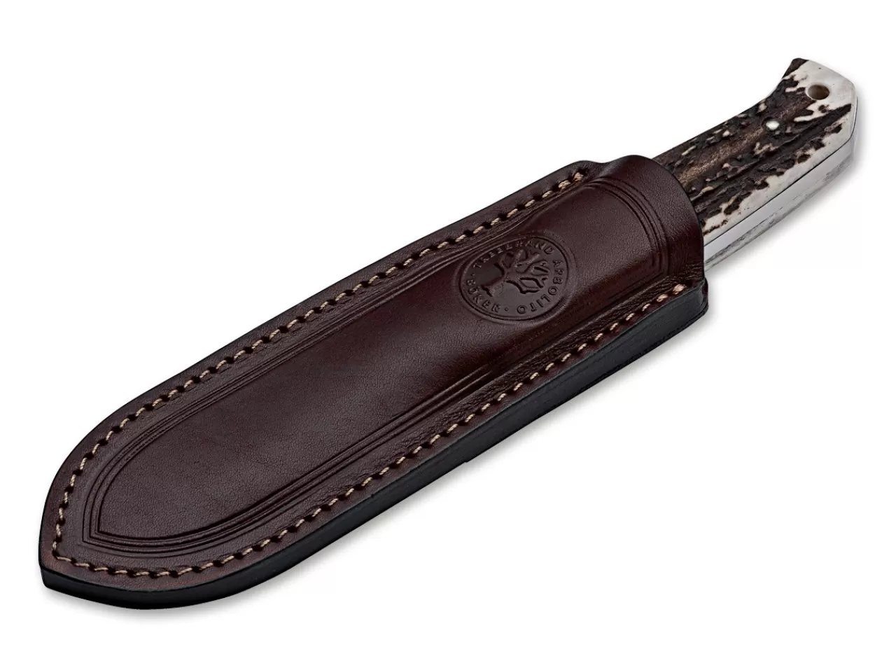 Böker Arbolito Outdoormesser<Bison Hirschhorn