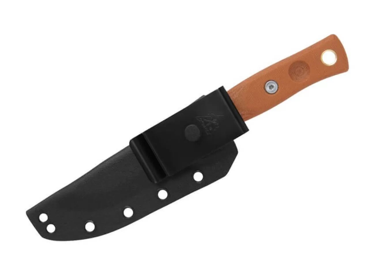 TOPS Knives Outdoormesser<B.O.B. Fieldcraft 3.5 90° Spine