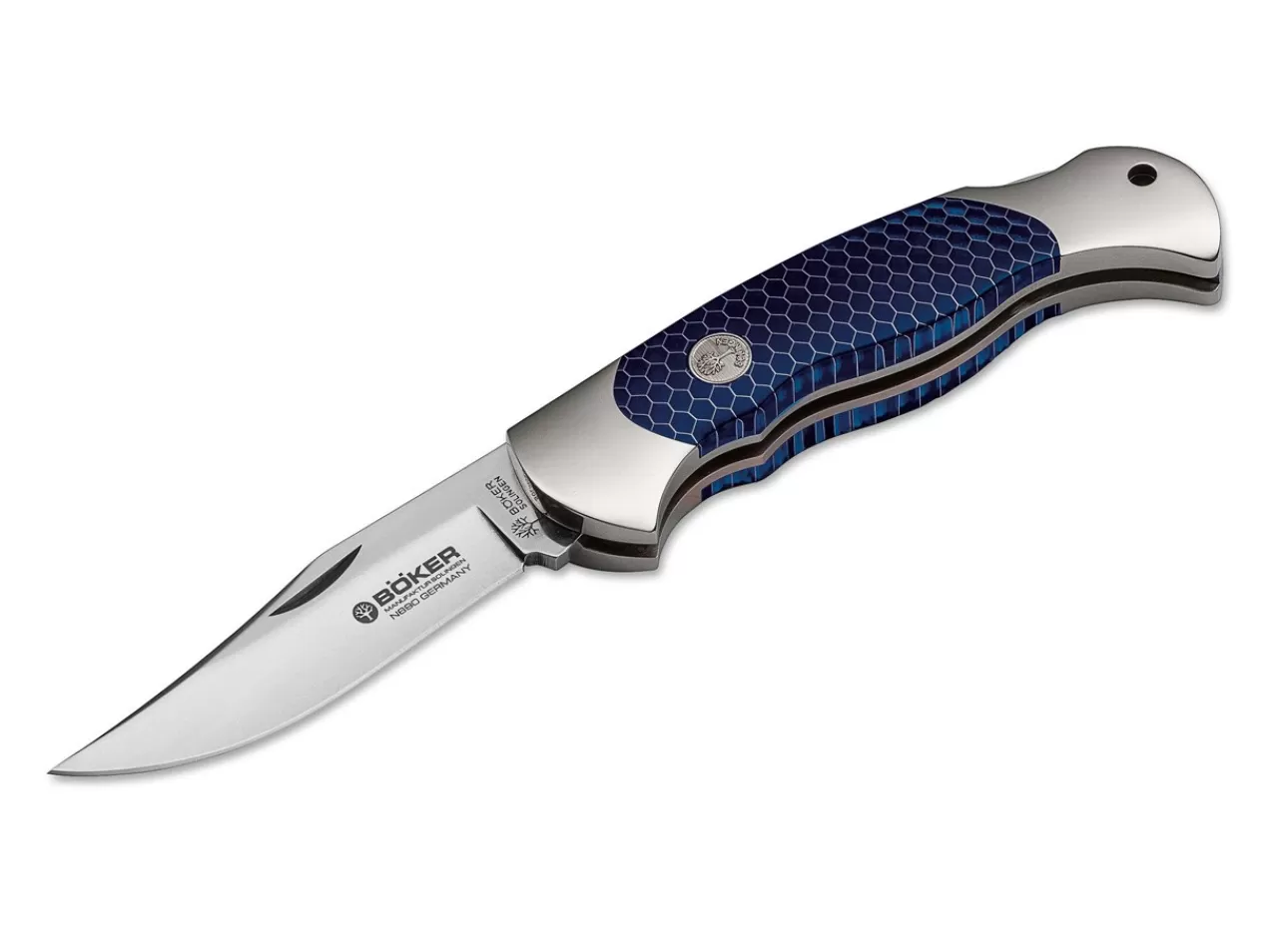 Böker Manufaktur Solingen Boy Scout Honeycomb Blue Store