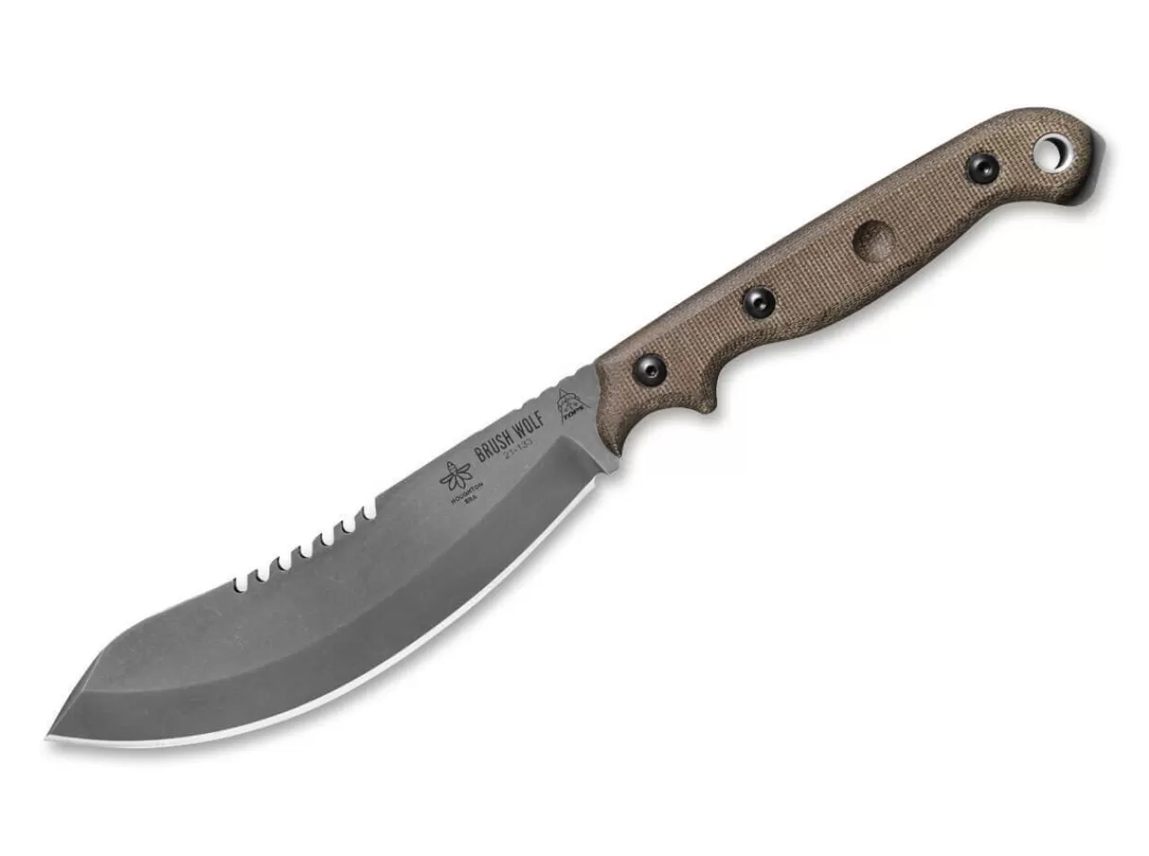 TOPS Knives Bushcraftmesser<Brush Wolf