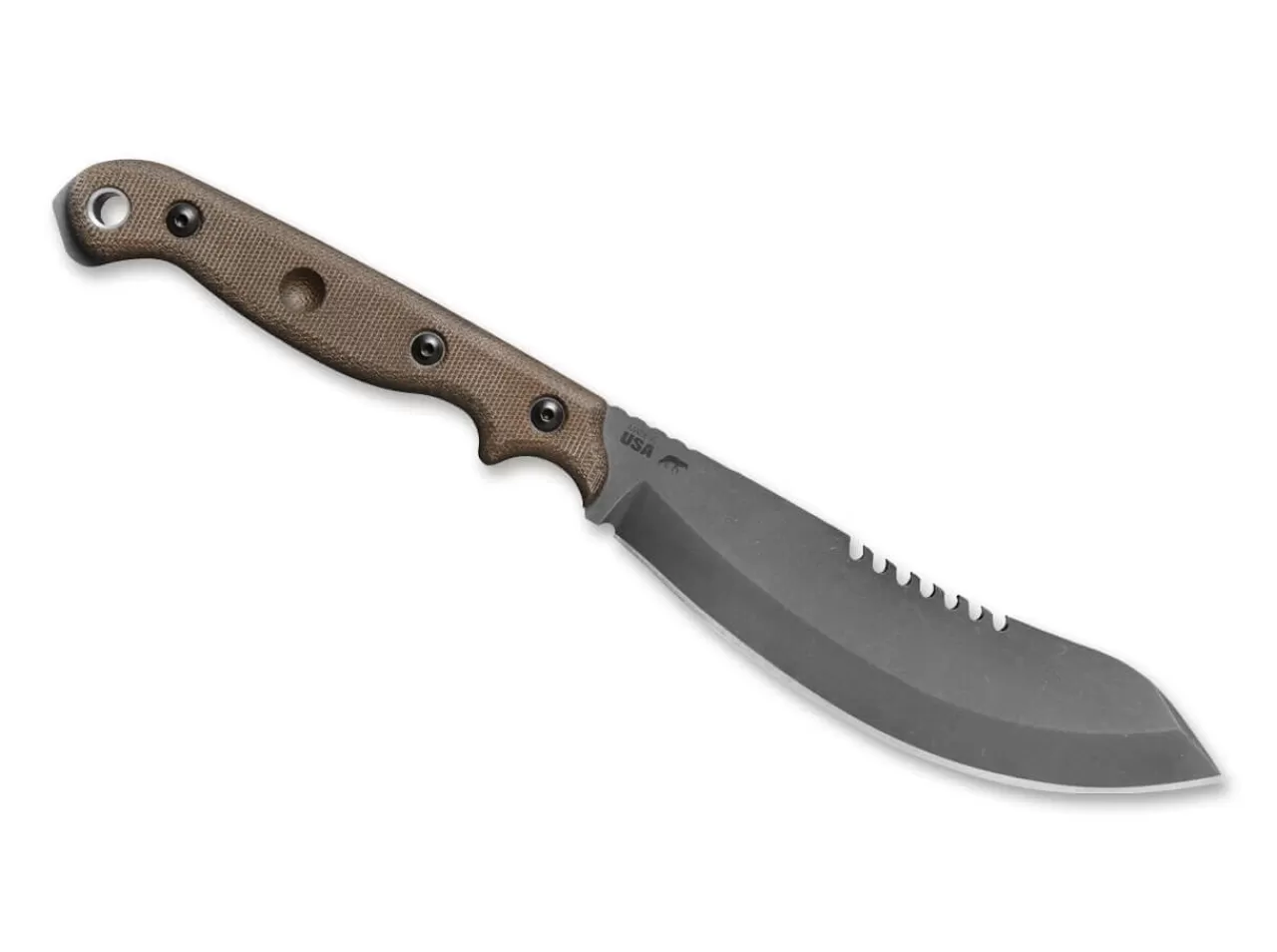 TOPS Knives Bushcraftmesser<Brush Wolf