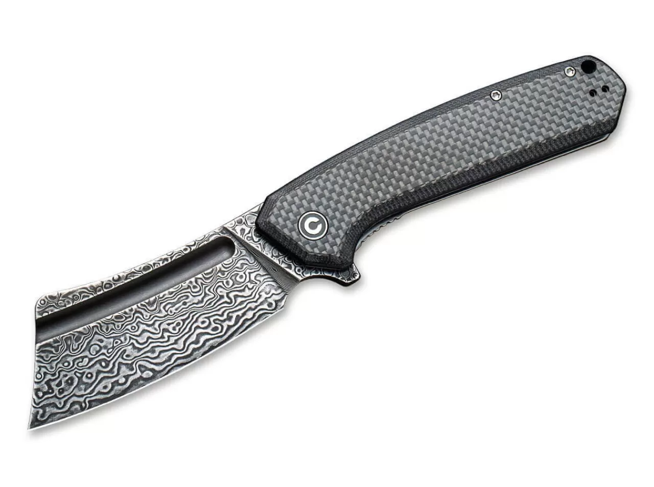 CIVIVI Bullmastiff Damascus Carbon New