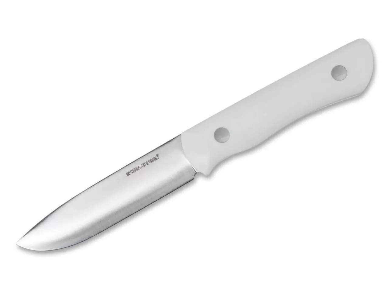 Real Steel Outdoormesser<Bushcraft Iii Convex White G10