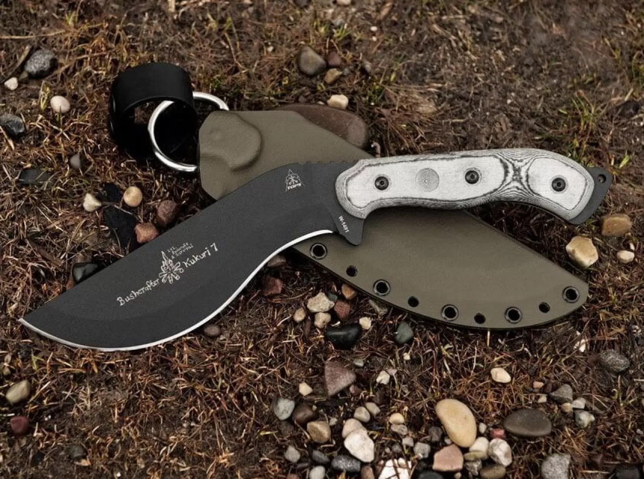 TOPS Knives Bushcraftmesser<Bushcrafter Kukuri 7.0