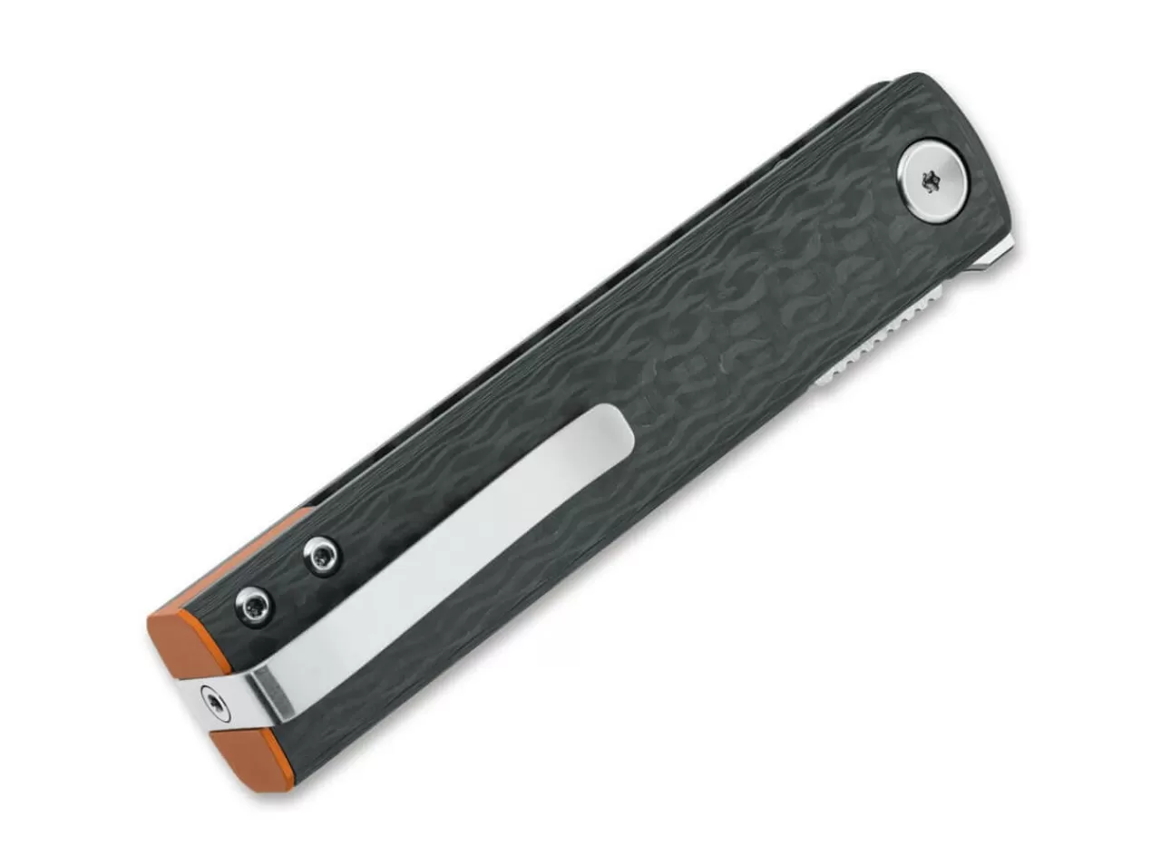 Fox Knives Chnops Carbon Fiber Satin Orange Best