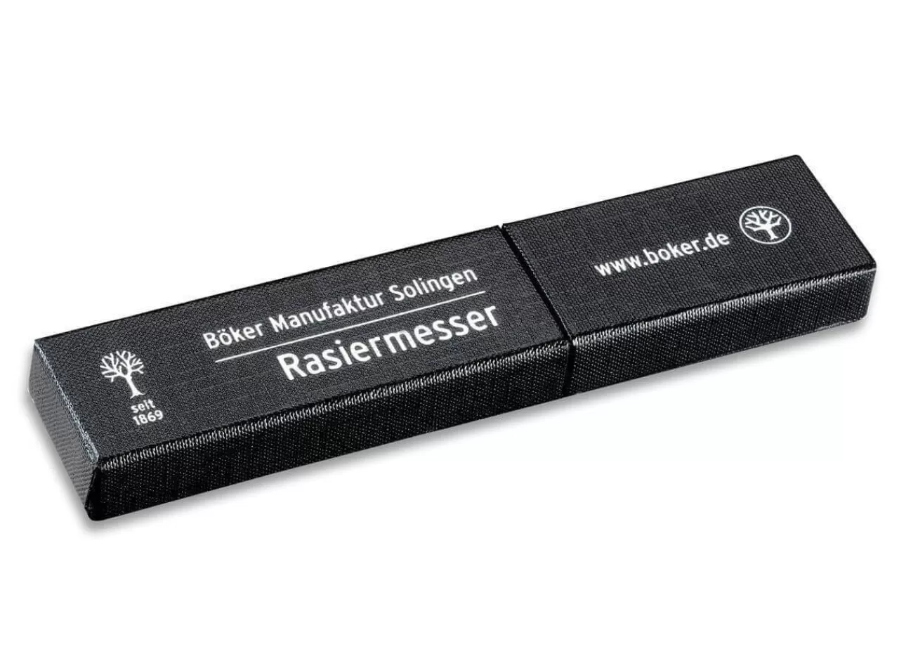 Böker Manufaktur Solingen Carbonstahl-Rasiermesser<Classic Spanischer Kopf