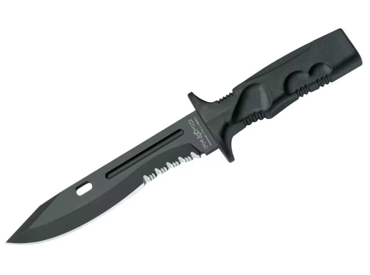 FKMD Einsatzmesser<Combat Survival Knife Leonida Black