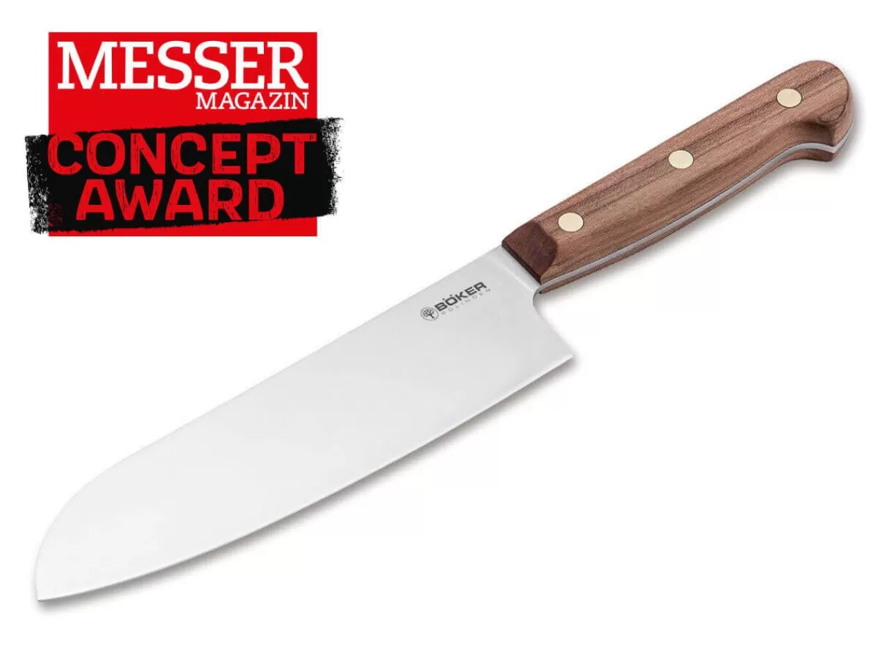 Böker Manufaktur Solingen Carbonstahlmesser<Cottage-Craft Santoku