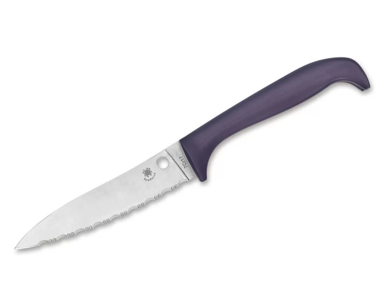 Spyderco Spickmesser<Counter Puppy Purple Spyderedge