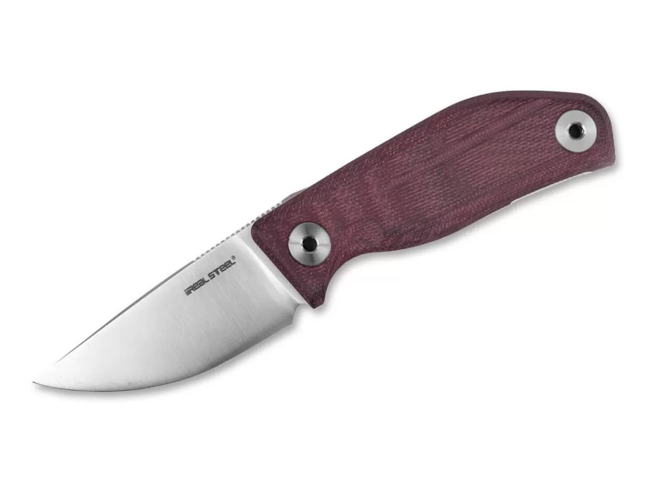 Real Steel Edc-Messer<Cvx-80 Micarta Red