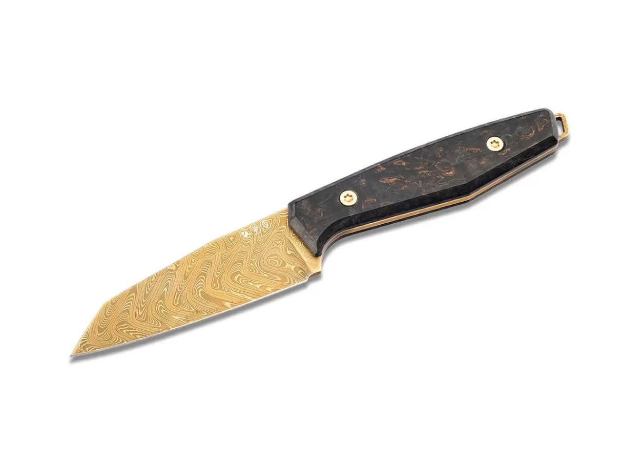 Böker Manufaktur Solingen Damastmesser<Daily Knives Ak1 Gold Damast