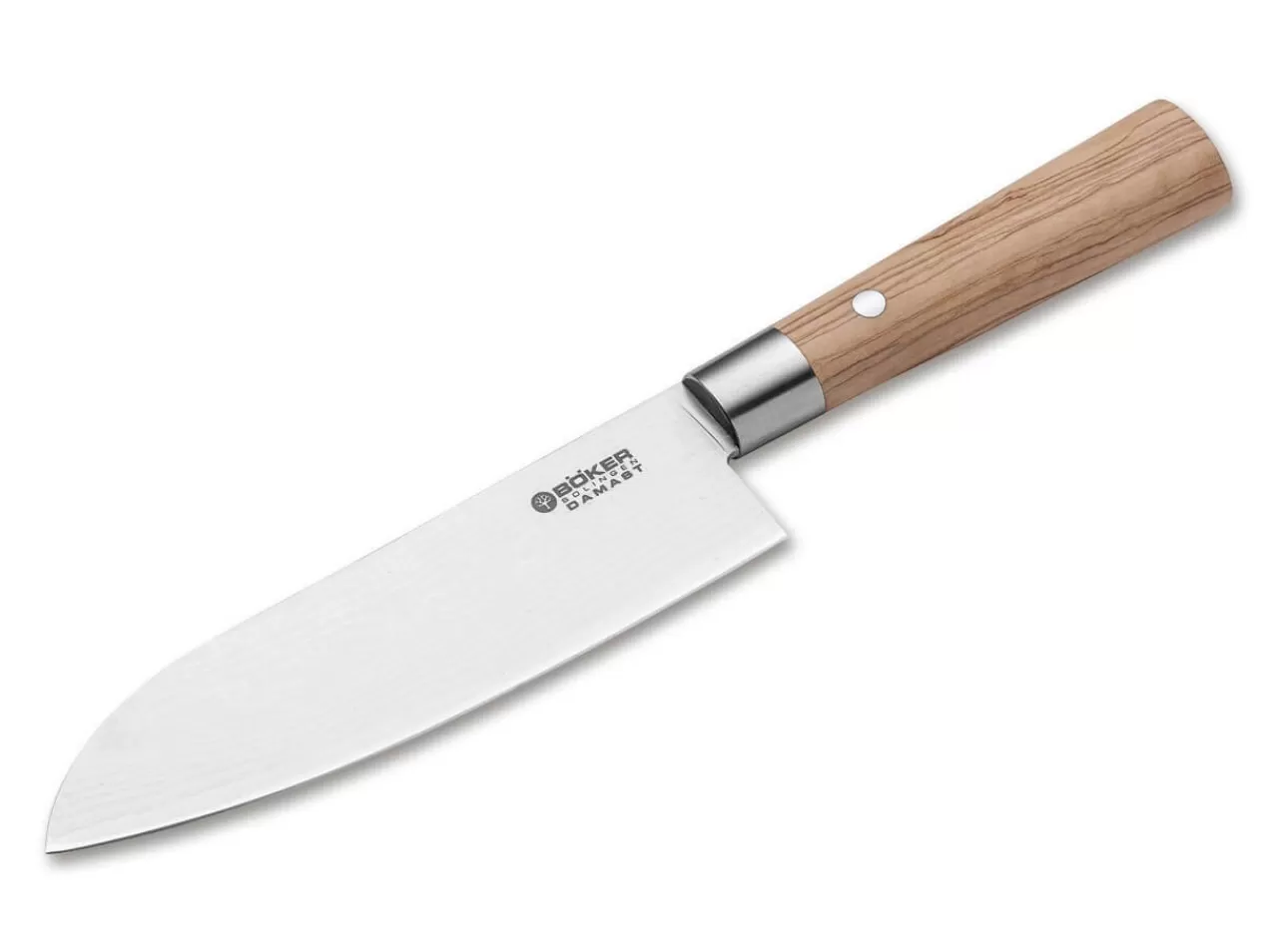 Böker Manufaktur Solingen Damastmesser<Damast Olive Santoku