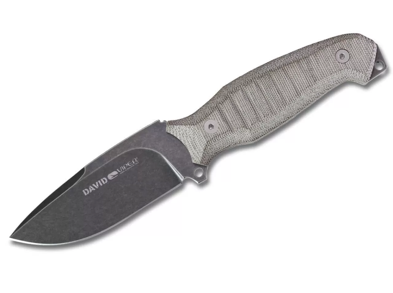 Viper Jagdmesser<David Evolution Green Micarta