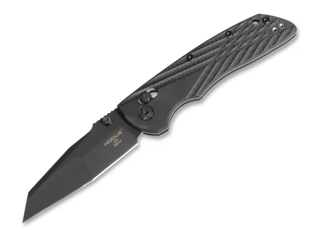 Hogue Deka 3.25" Wc Solid All Black Flash Sale