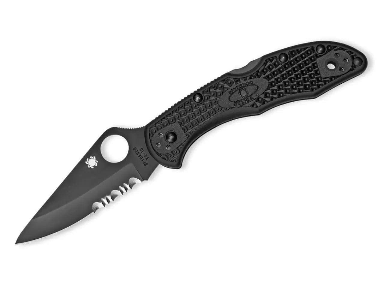 Spyderco Delica 4 Lightweight All Black Best