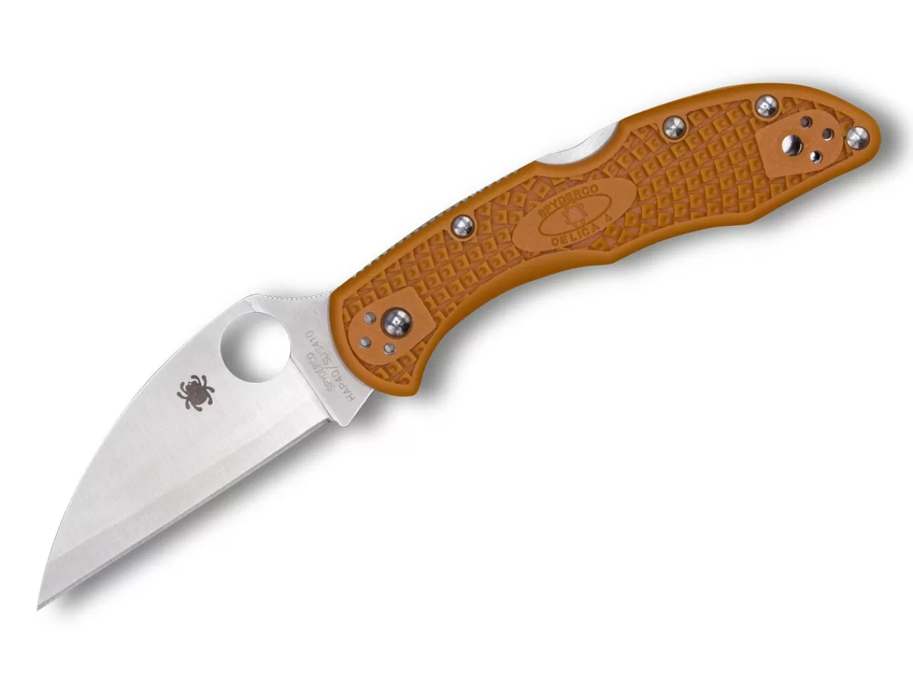 Spyderco Delica 4 Lightweight Orange Wharncliffe Store