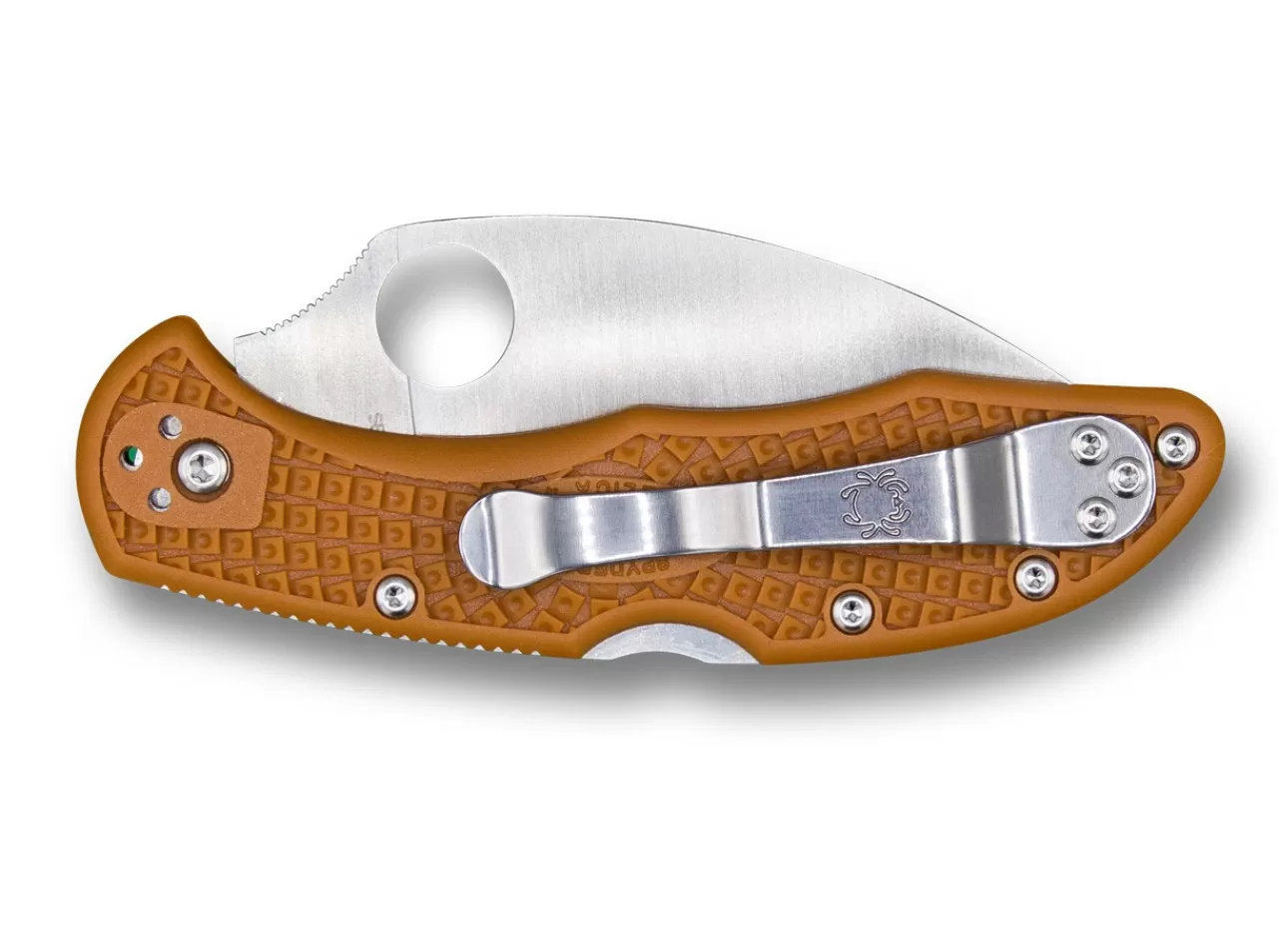 Spyderco Delica 4 Lightweight Orange Wharncliffe Store