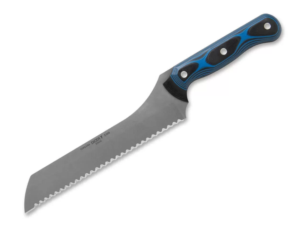 TOPS Knives Outdoormesser<Dicer 7 Bread Knife Blue