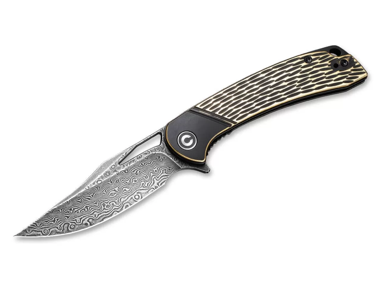 CIVIVI Dogma Damascus Brass Black Online