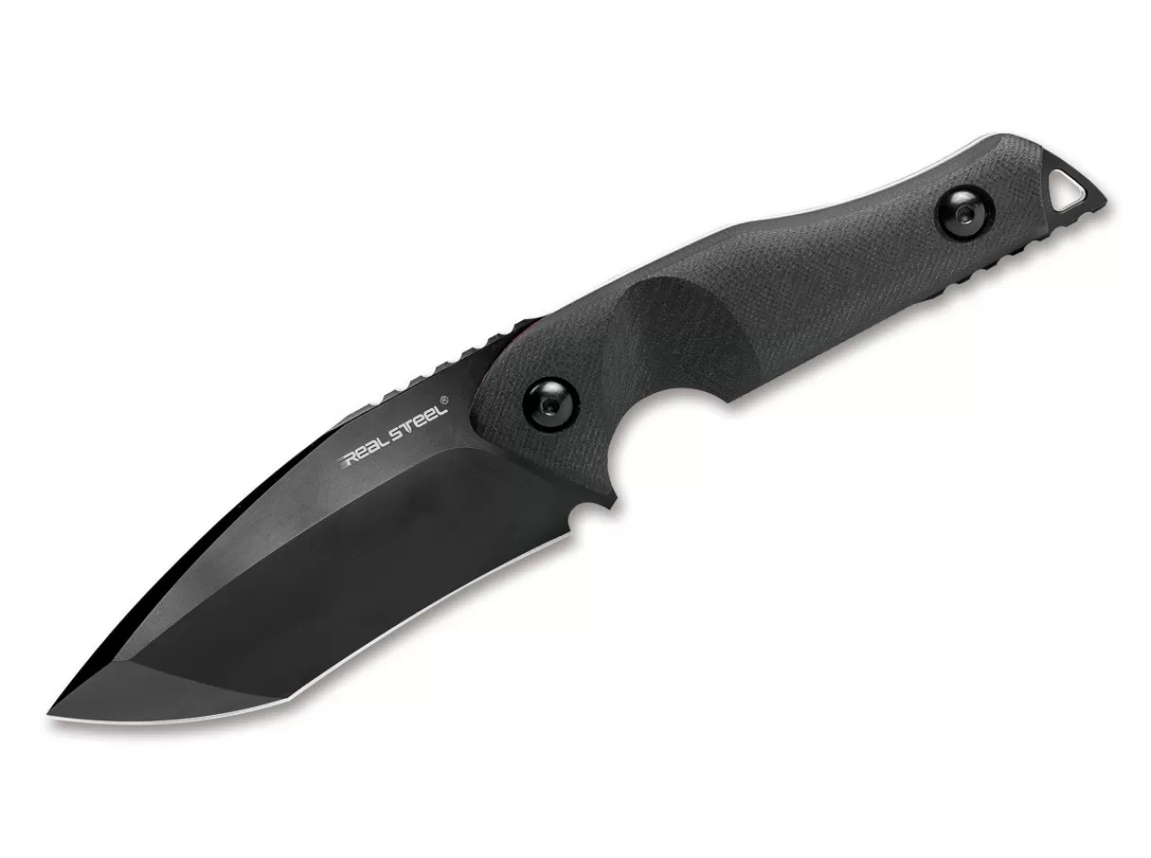 Real Steel Outdoormesser<Doppler Black Pvd