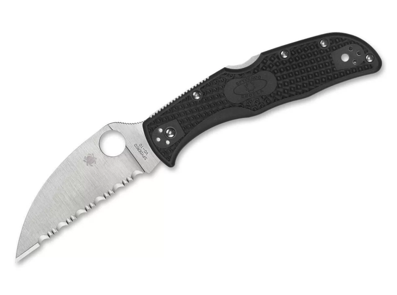 Spyderco Endela Lightweight Spyderedge Wharncliffe Black Cheap