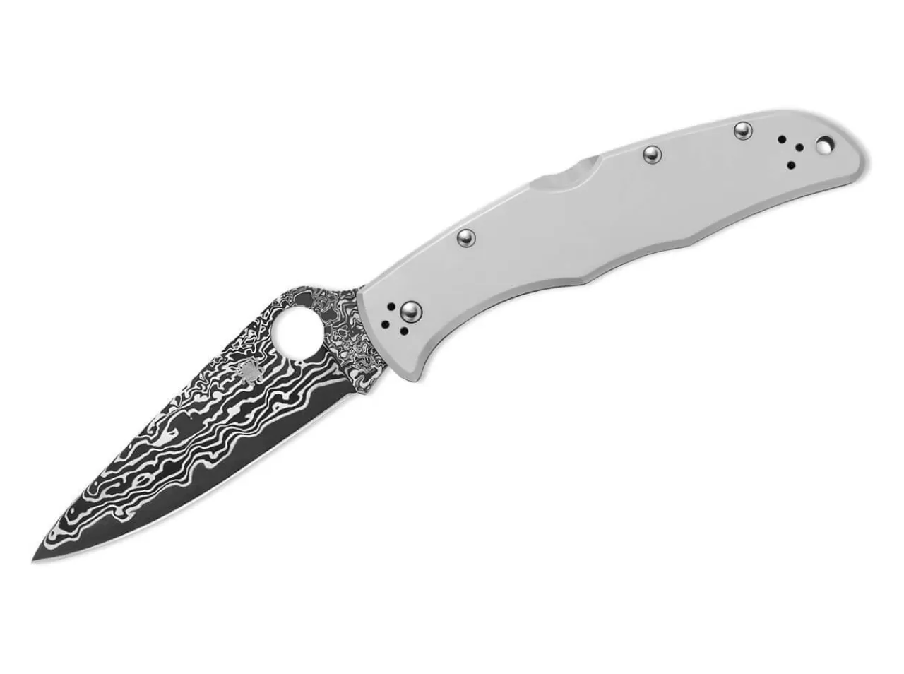 Spyderco Endura 4 Titanium Damascus Discount