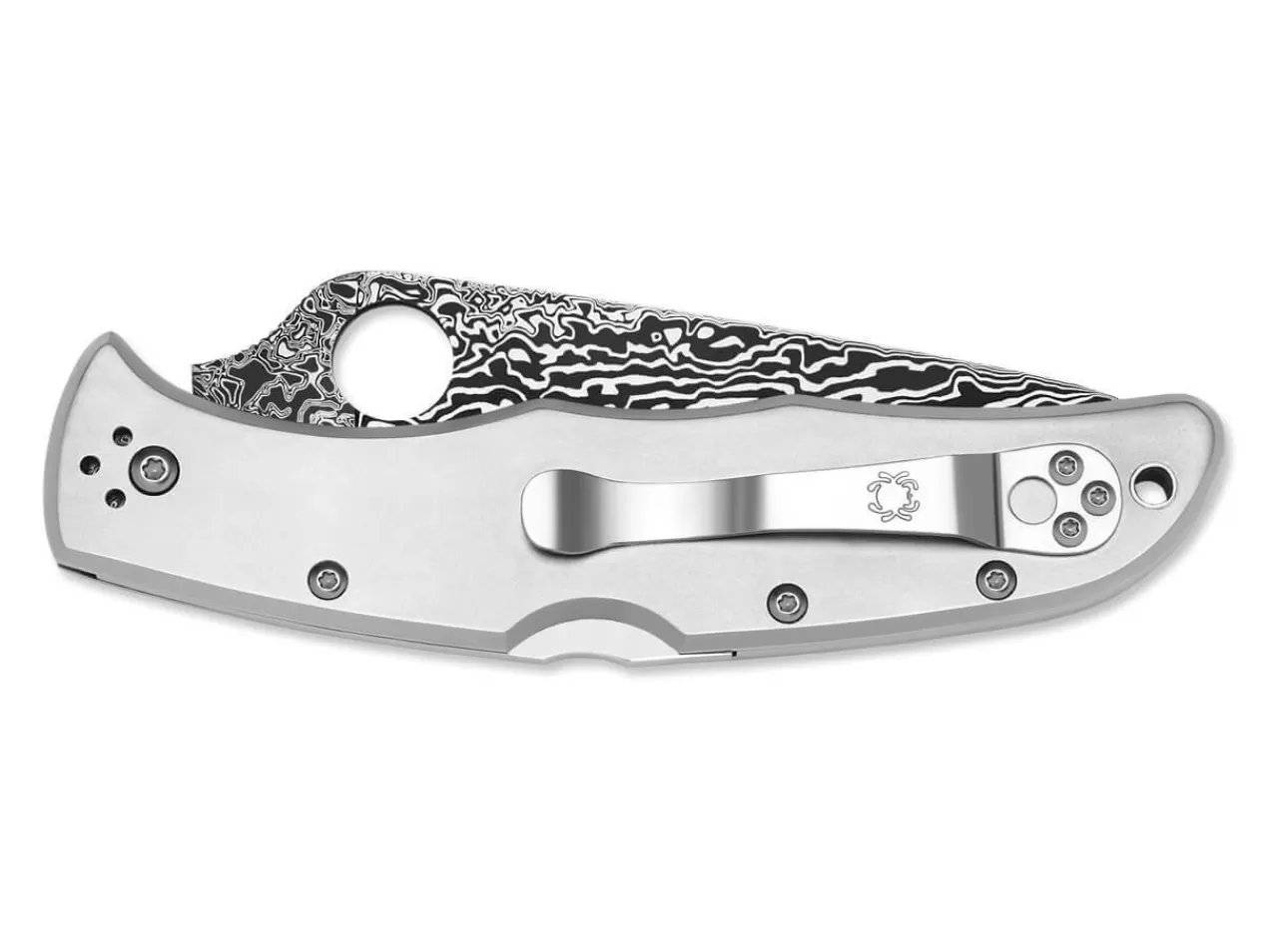 Spyderco Endura 4 Titanium Damascus Discount