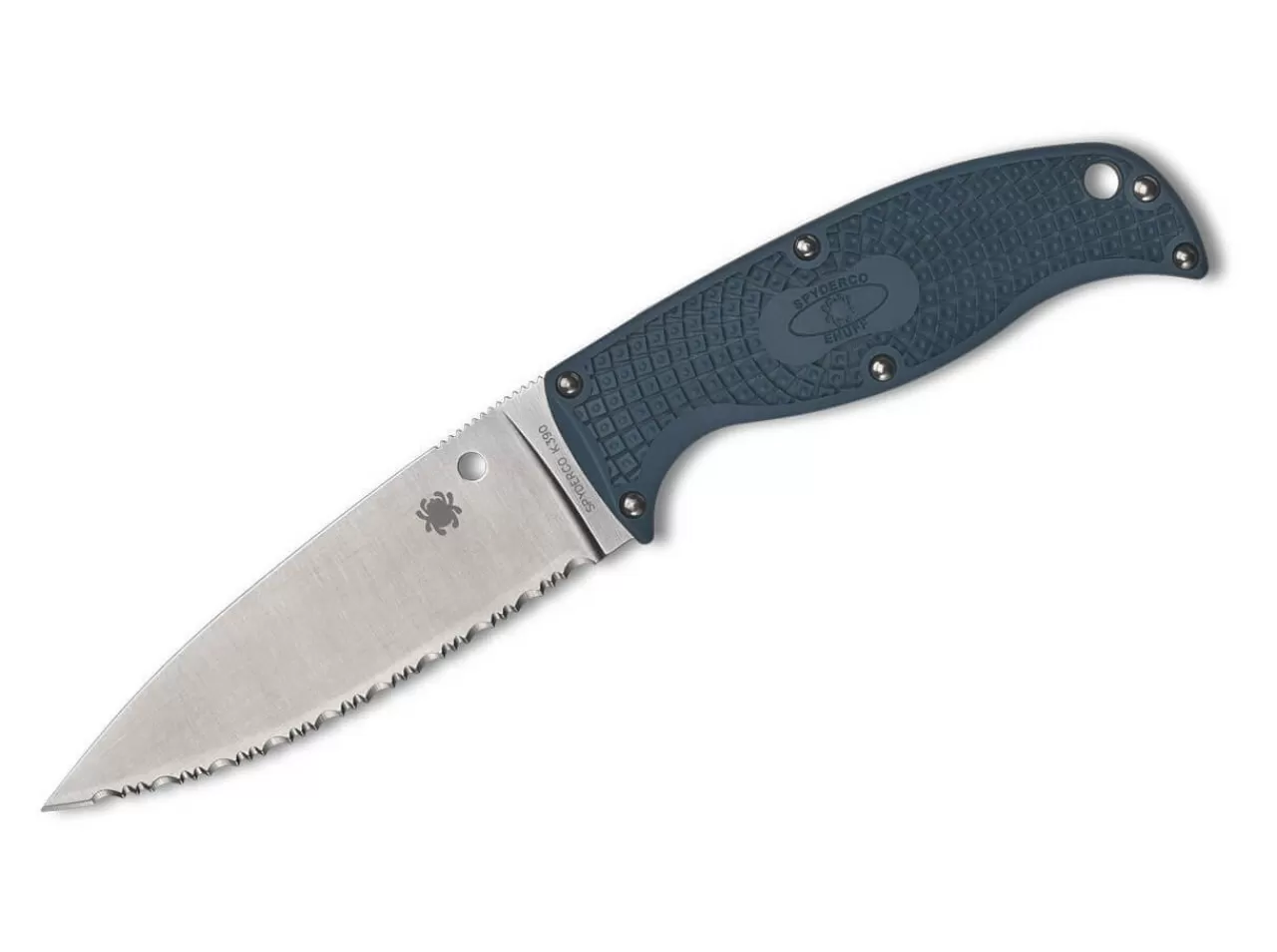 Spyderco Edc-Messer<Enuff 2 K390 Frn Blue Spyderedge