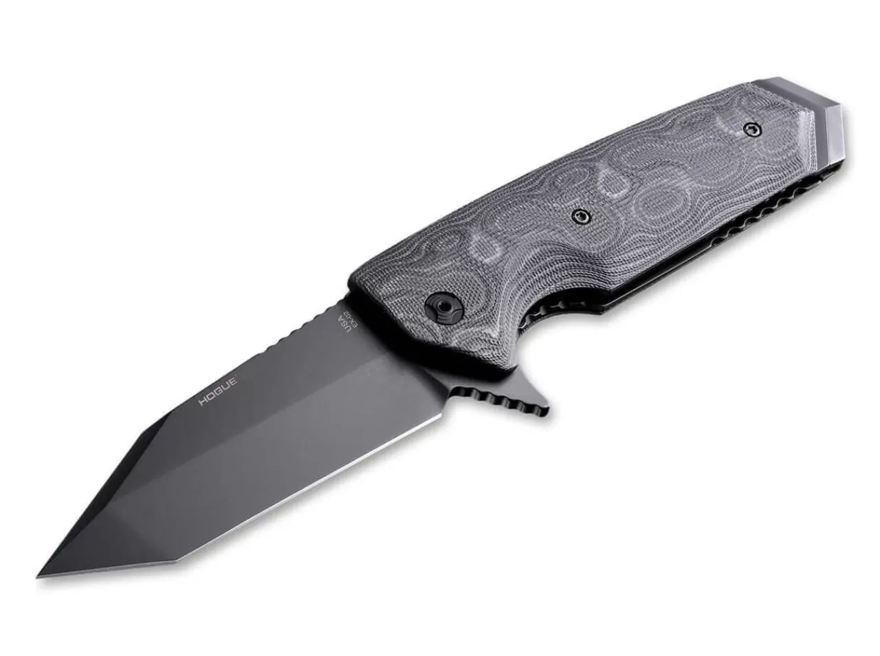 Hogue Ex-02 Flipper Tanto 3.375 G-Mascus Black Discount