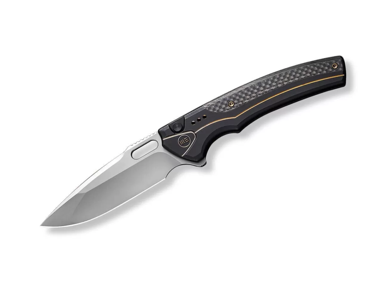 WE Knife Exciton Titanium Cf Black & Gold Ltd Best