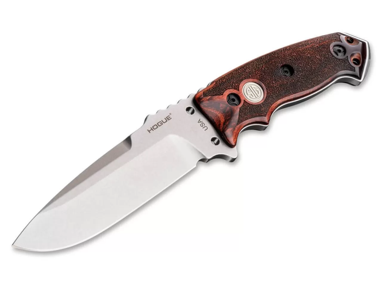 Hogue Outdoormesser<Ex-F01 5.5 Rosewood