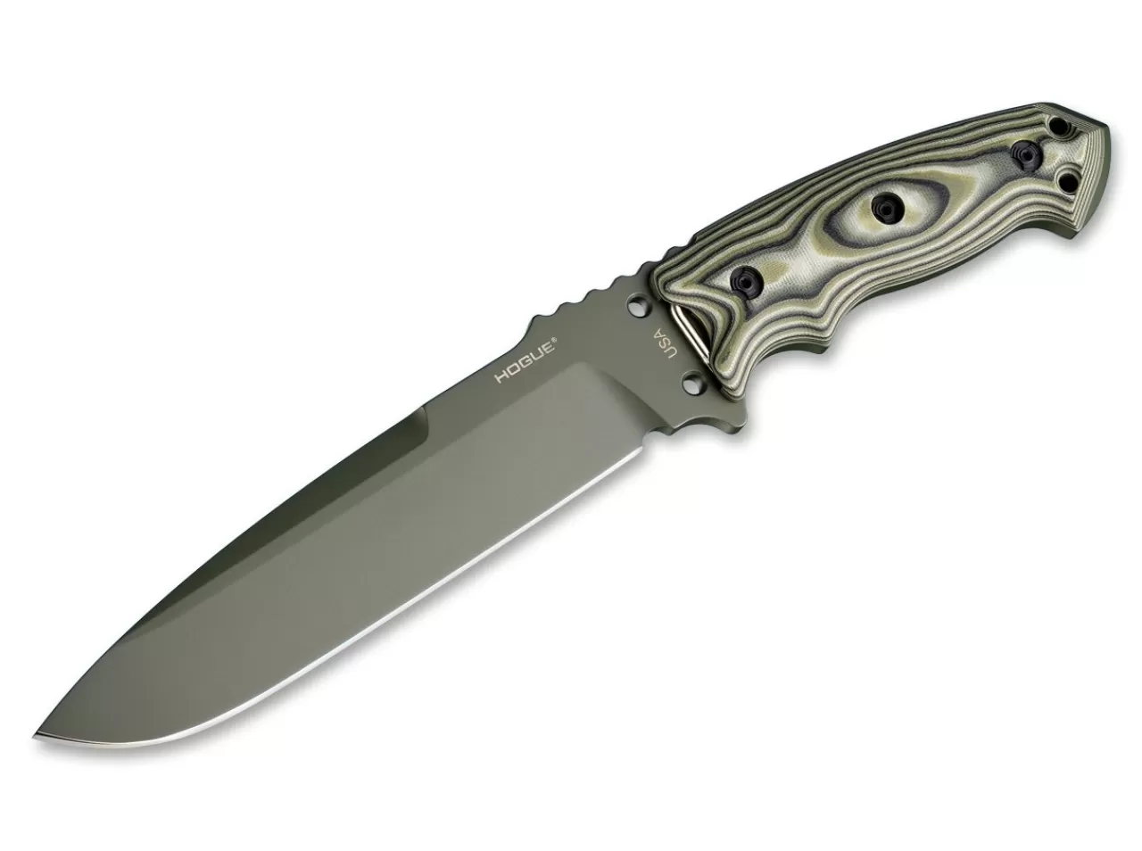 Hogue Taktische Messer<Ex-F01 7.0 G10 Green